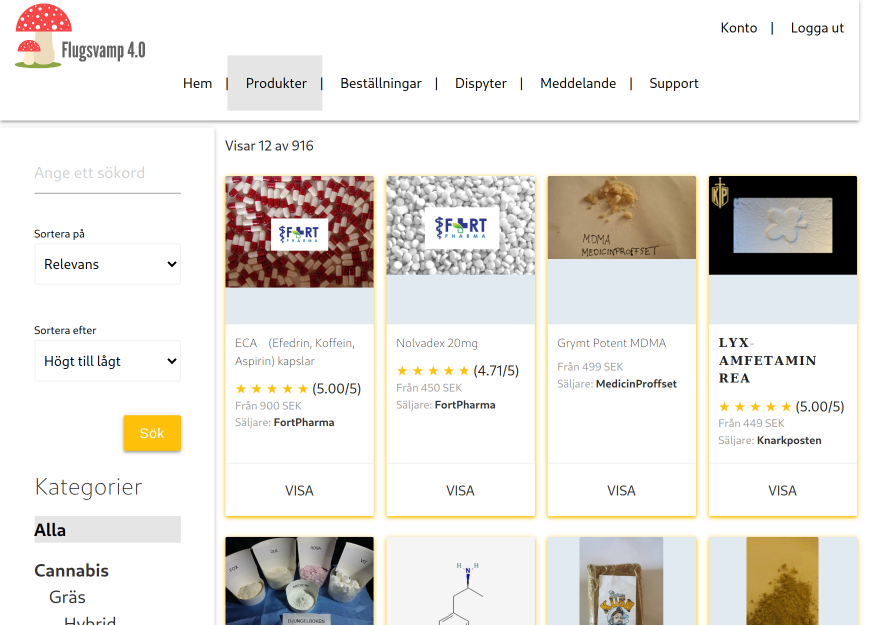Flugsvamp 4.0 Market Browsing